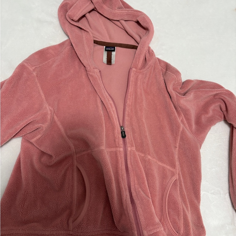 Patagonia Dusty Rose Fleece Hoodie